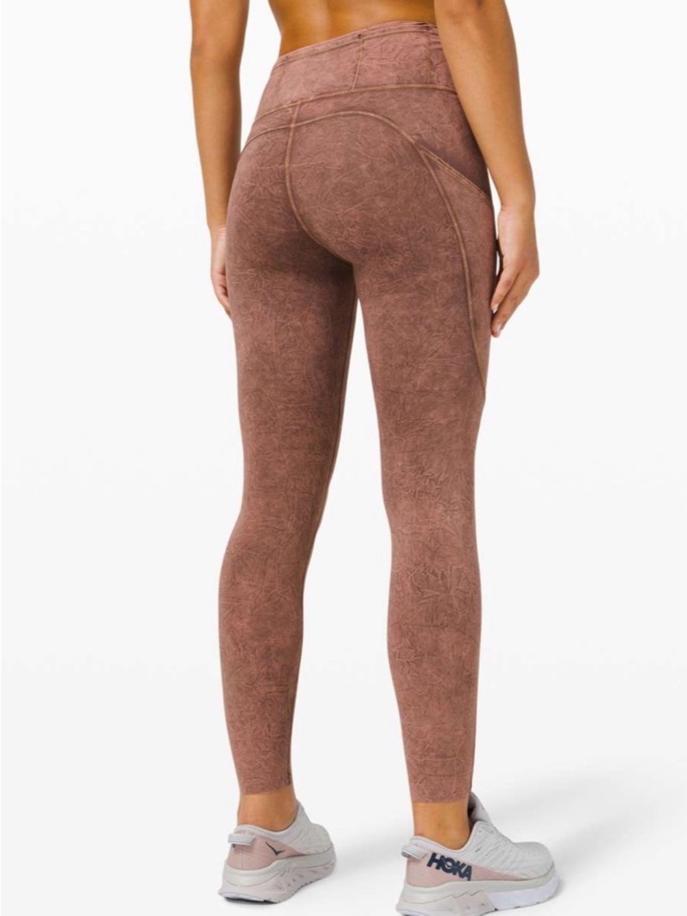 Lululemon Fast and Free Tight || 25"
Ice Dye -brown earth colorway, guc, sz 8